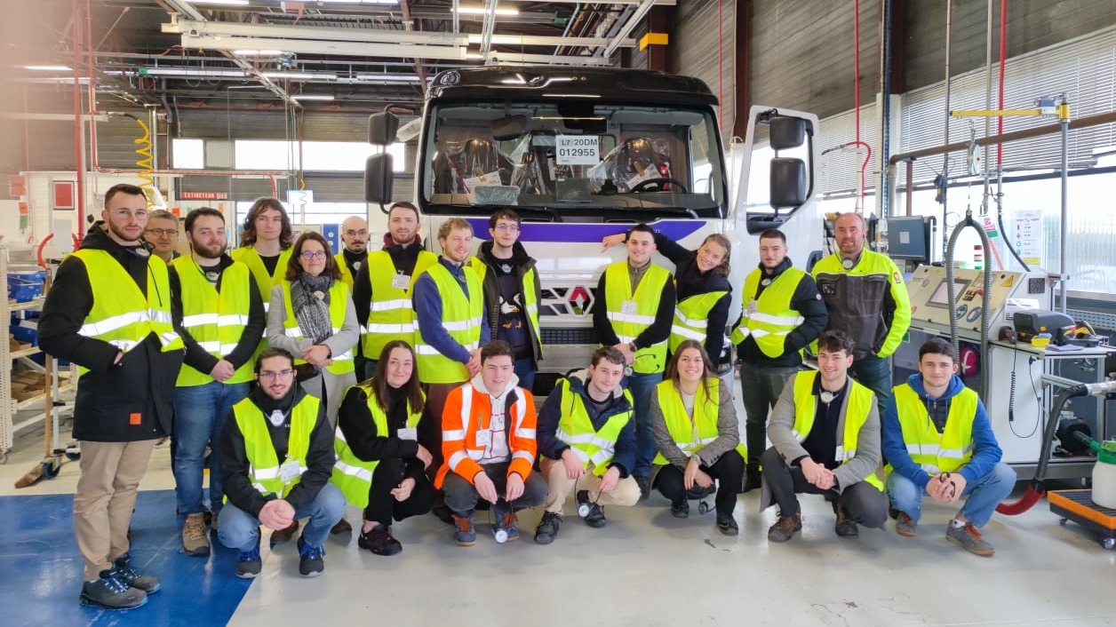 visuel actu - visite Renault Trucks