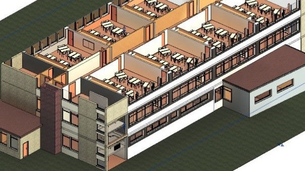 visuel actualité : des apprentis s'engagent sur un réel projet de rénovation énergétique