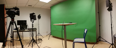 Studio d'enregistrement vidéo