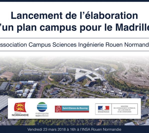 Diapo Lancement élaboration plan campus Madrillet