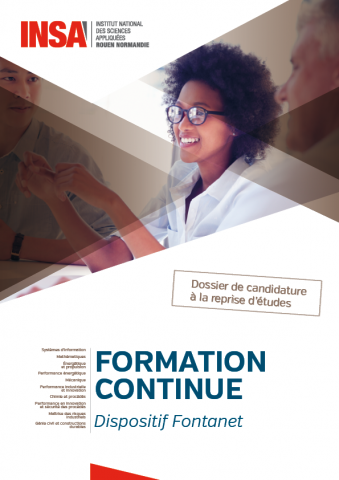 Dossier de candidature formation continue