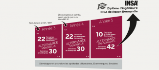 Schéma des études sous statut apprenti (description détaillée de cette image disponible ci-après)