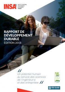 visuel Rapport de développement durable 2015