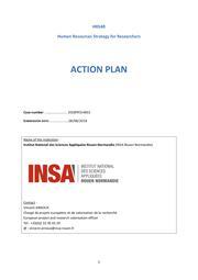 vignette action plan HRS4R