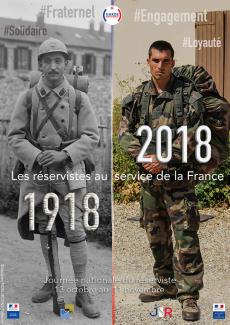 Affiche de la Journée nationale du réserviste 2018