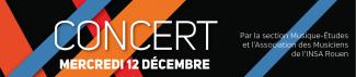 Bandeau du concert de décembre de l'AMIR