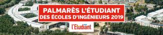 Visuel bandeau du palmarès l'étudiant 2019 des écoles d'ingénieurs