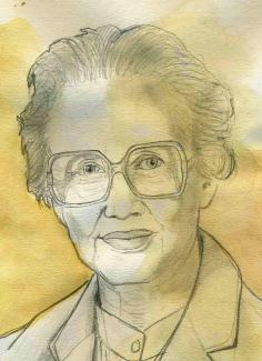 Portrait Katherine Johnson par Gaspard Lieb